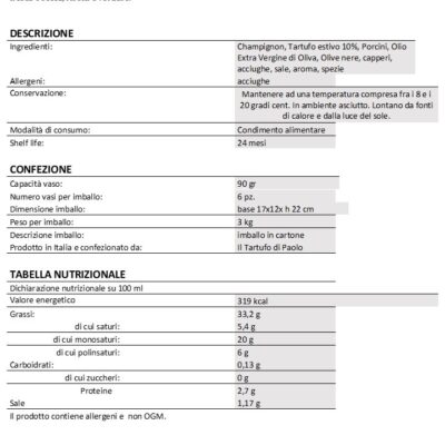 Salsa Tartufata